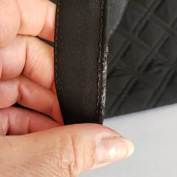 Vera Bradley Classic Black Tote - Picture 11 of 14